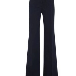 Etro Navy Blue Jeans with Leather Patch